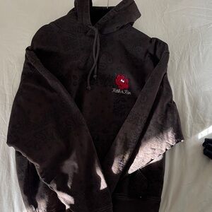 Kith & Kin Brown Paisley Hoodie